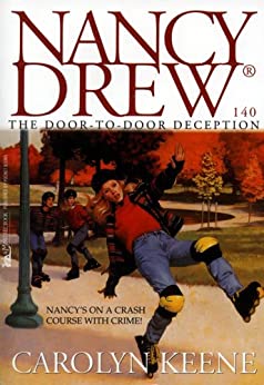 nancy drew book covers the door to door deception