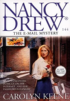 nancy drew book covers the e-mail mystery