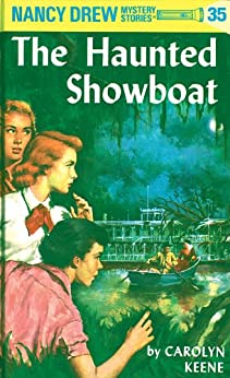 nancy drew book covers the haunted showboat