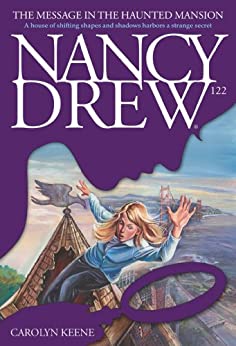 nancy drew book covers the message in the haunted mansion