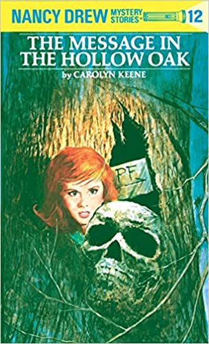 nancy drew book covers the message in the hollow oak