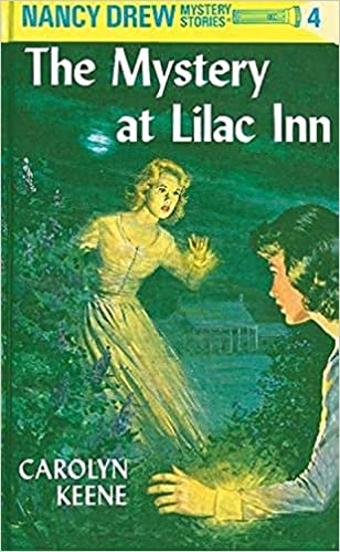 nancy drew book covers the mystery at lilac inn