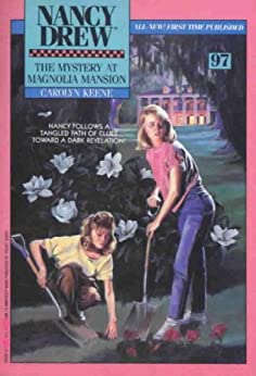 nancy drew book covers the msytery at magnolia mansion