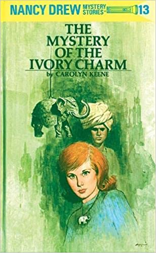 nancy drew book covers the msytery of the ivory charm