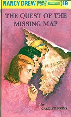 nancy drew book covers the quest of the missing map