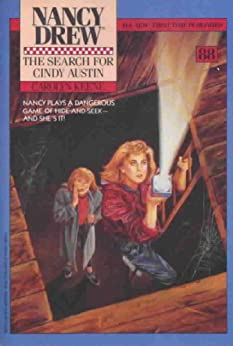 nancy drew book covers the search for cindy austin