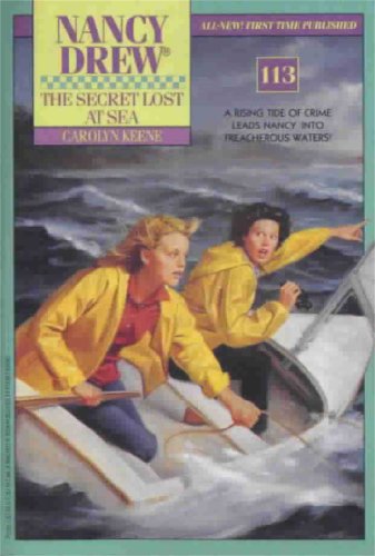 nancy drew book covers the secret lost at sea