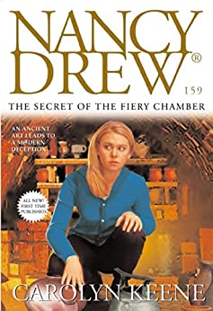 nancy drew book covers the secret of the fiery chamber