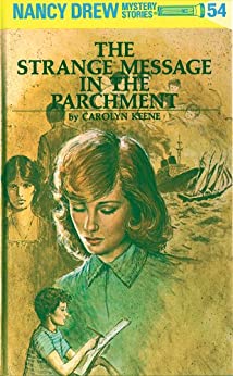 nancy drew book covers the strange message in the parchment