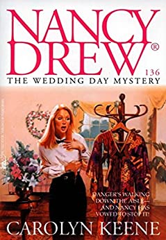 nancy drew book covers the wedding day mystery