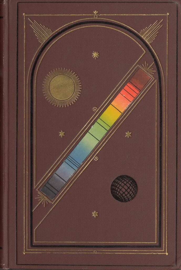 vintage book covers spectrum analysis