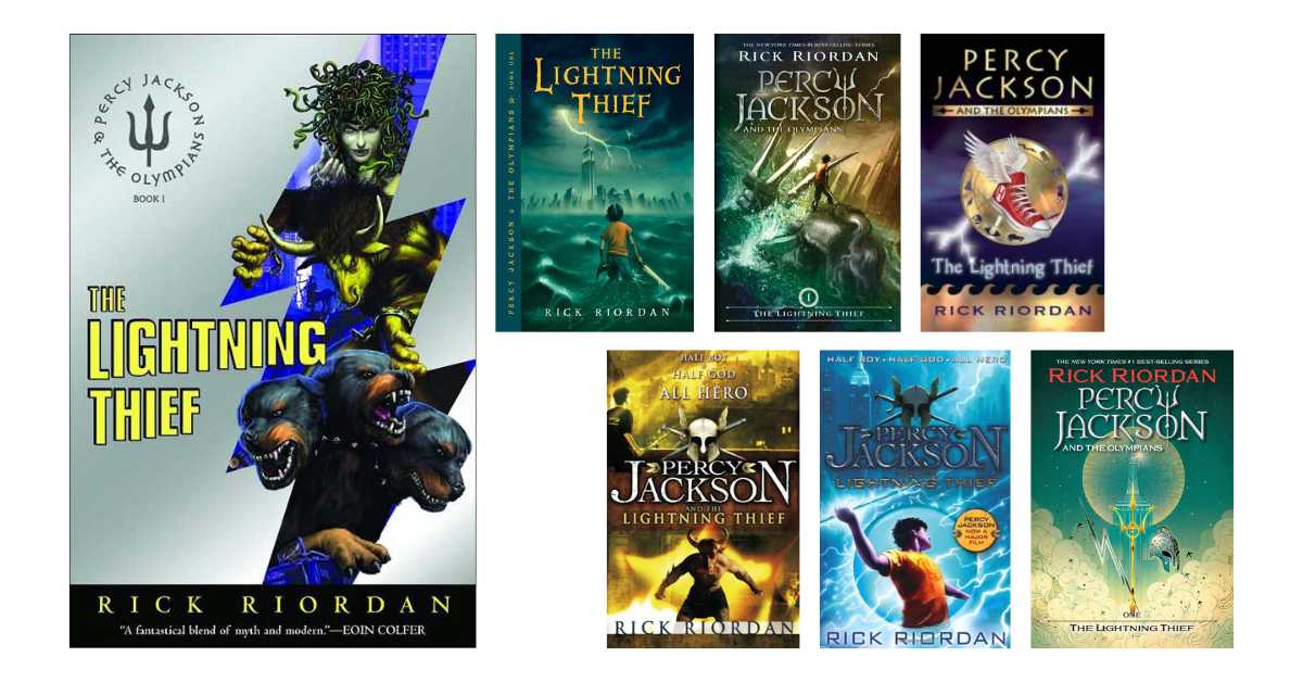 percy jackson book covers collection