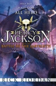percy jackson book covers the battle of the labyrinth uk edition