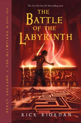 percy jackson book covers the battle of the labyrinth first edition us
