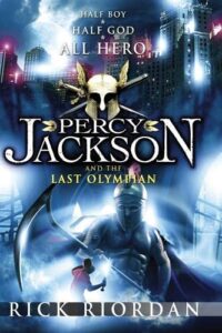 percy jackson book covers the last olympian uk edition
