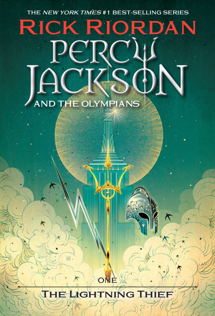 percy jackson book covers the lightning thief 2022 edition