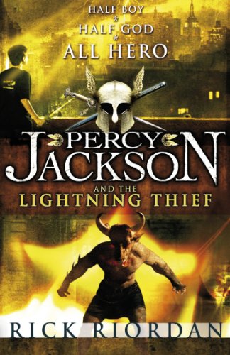 percy jackson book covers the lightning thief uk edition