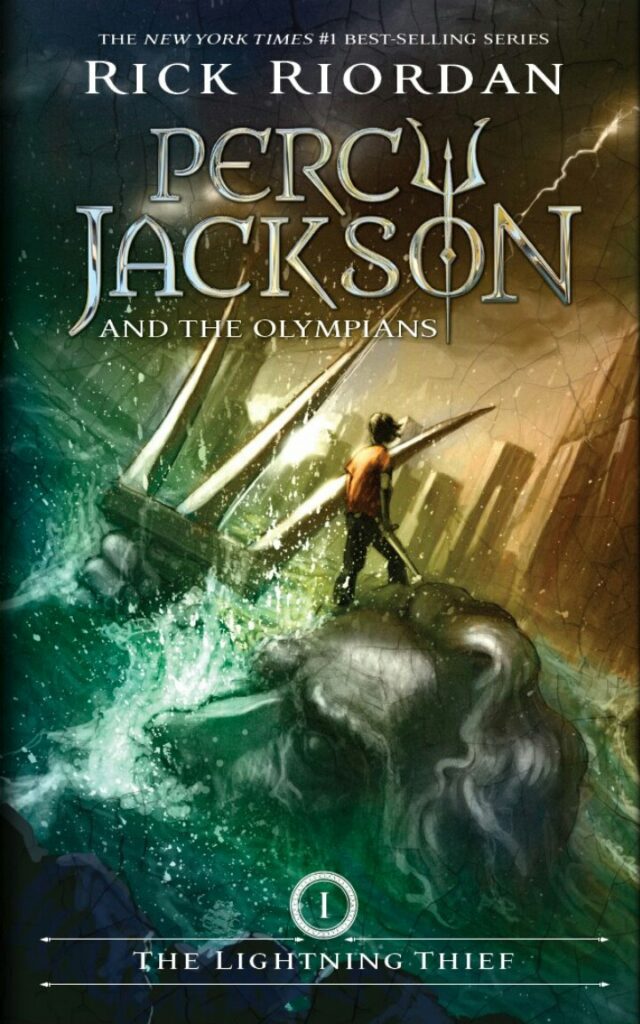 percy jackson book covers the lightning second edition us second edition