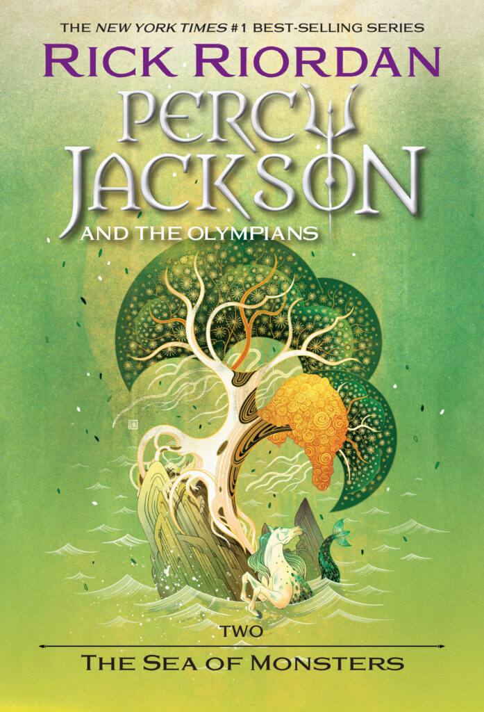 percy jackson book covers the sea of monsters 2022 edition