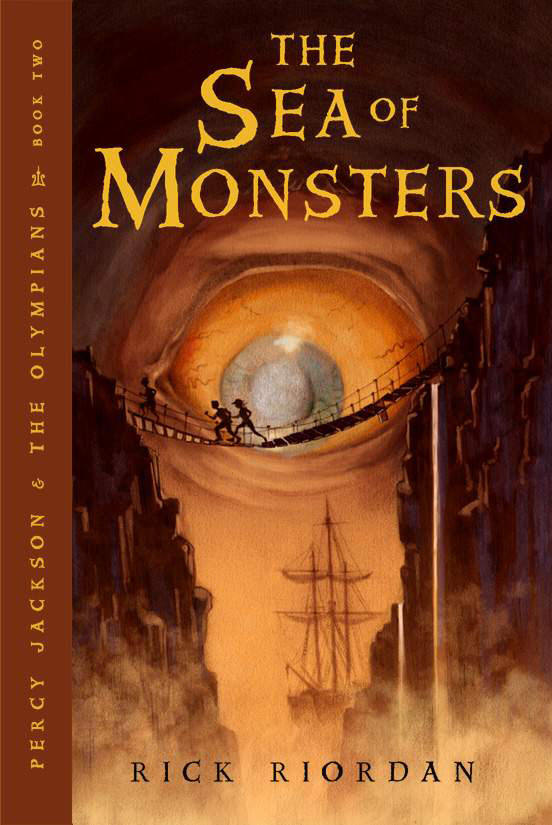 percy jackson book covers the sea of monsters us edition