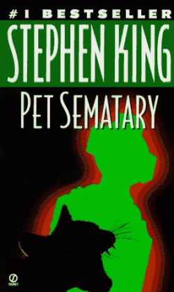 stephen king book covers pet sematary usa paperback