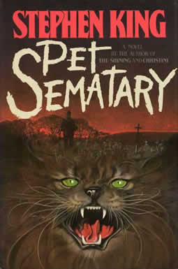 stephen king book covers pet sematary