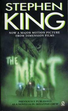 stephen king book covers the mist
