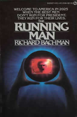 stephen king book covers the running man