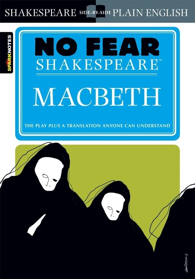 Macbeth Book Covers SparkNotes 2003