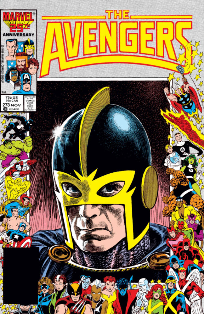 Marvel Comic Book Covers Avengers Vol 1 273