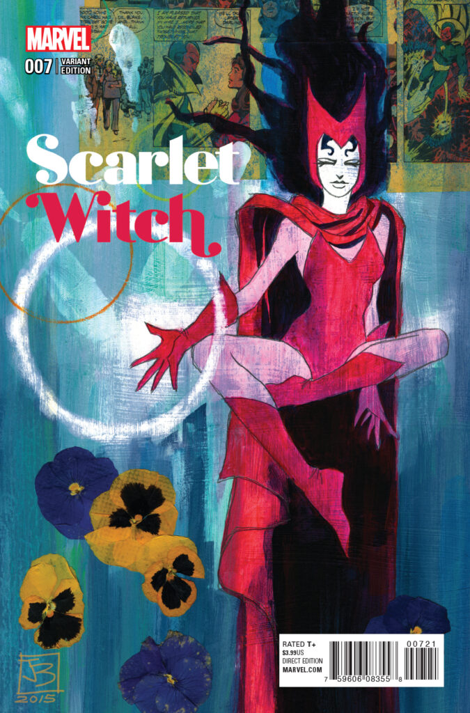 Marvel Comic Book Covers Scarlet Witch Vol 2 7 Classic Variant