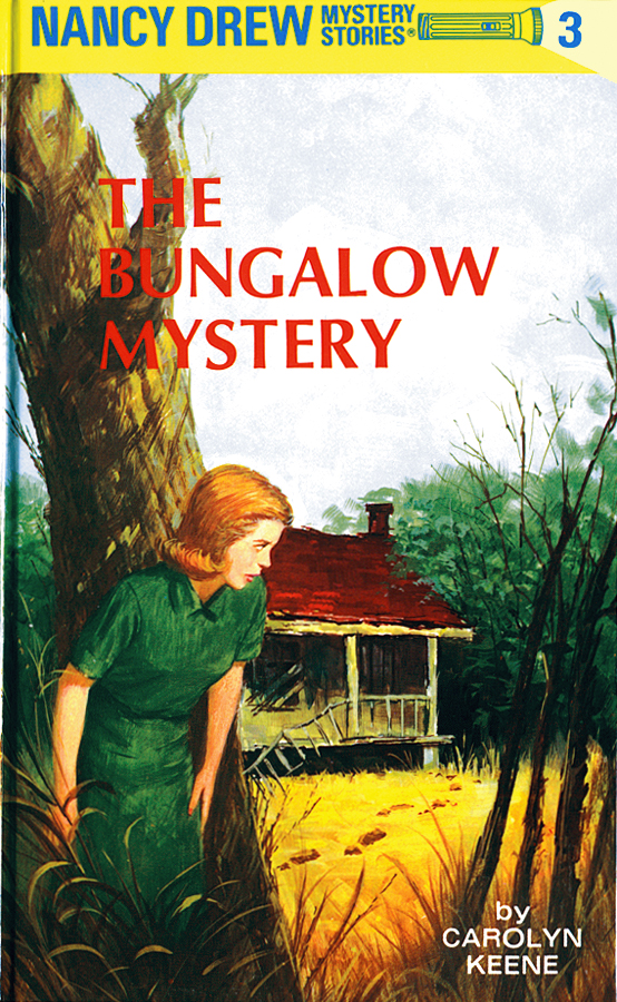 Nancy Drew Book Covers The Bungalow Mystery 1966 version