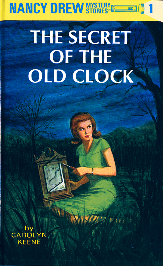 Nancy Drew Book Covers The Secret of the Old Clock 1966 version