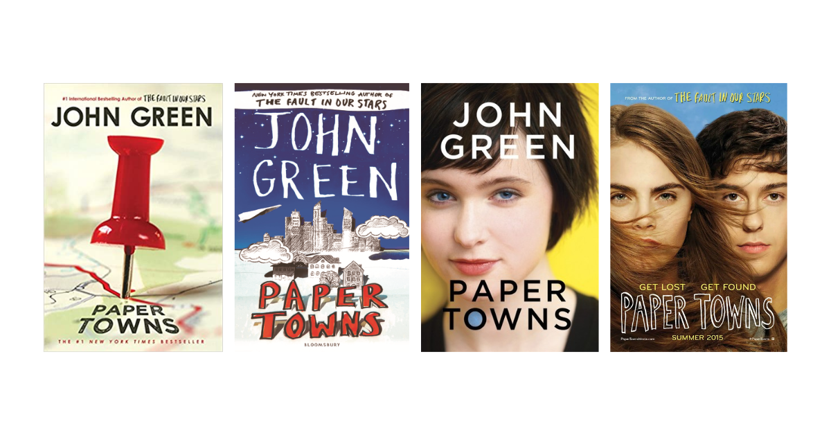 Paper Towns Book Covers