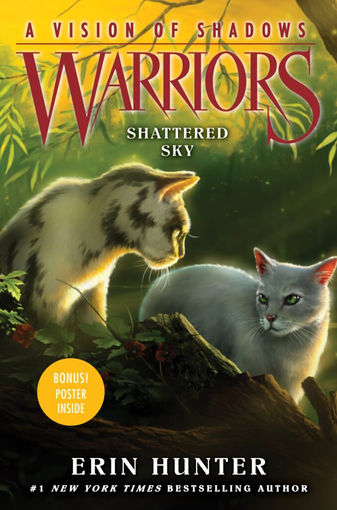 Warrior Cats Book Covers Shattered Sky