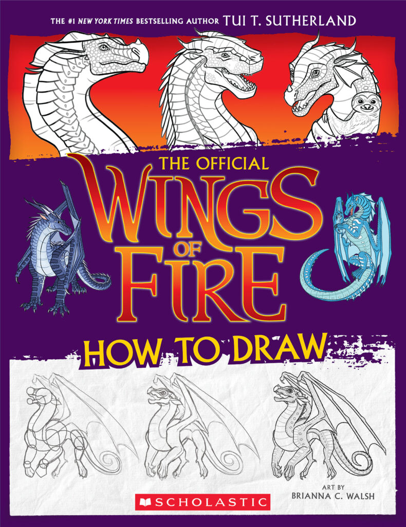 Wings of Fire Book Covers Official How to Draw