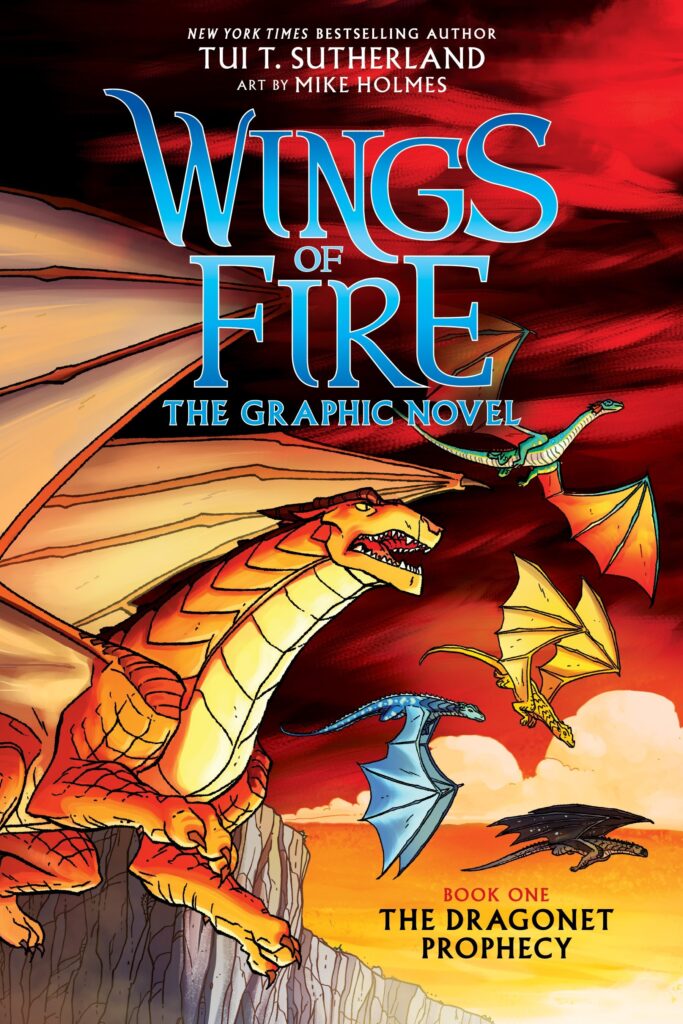 Wings of Fire Book Covers The Dragonet Prophecy Graphic Novel