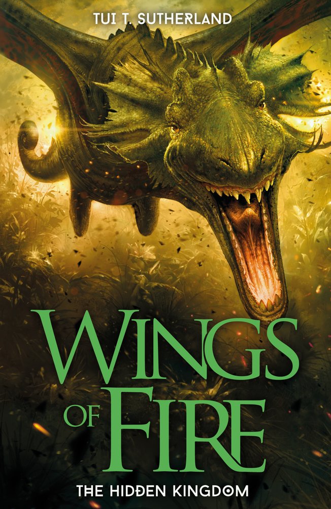 Wings of Fire Book Covers The Hidden Kingdom UK