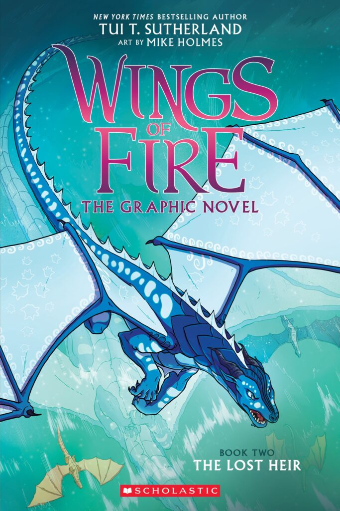 Wings of Fire Book Covers The Lost Heir Graphic Novel