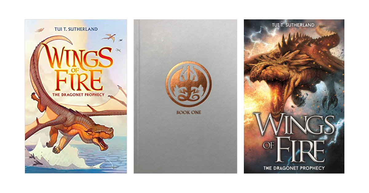 Wings of Fire Book Covers
