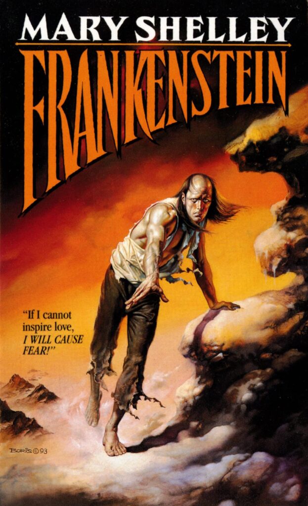 Frankenstein Book Covers 1994 mass market paperback