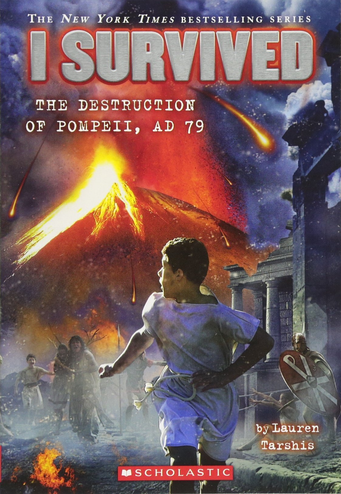 I Survived Book Covers The Destruction of Pompeii, AD 79