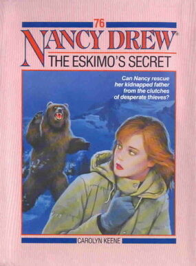 nancy drew book covers the eskimo's secret