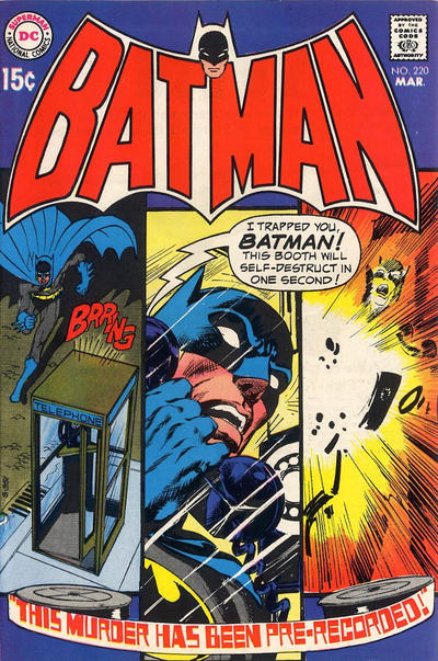 Batman Comic Book Covers Volume 1 #220