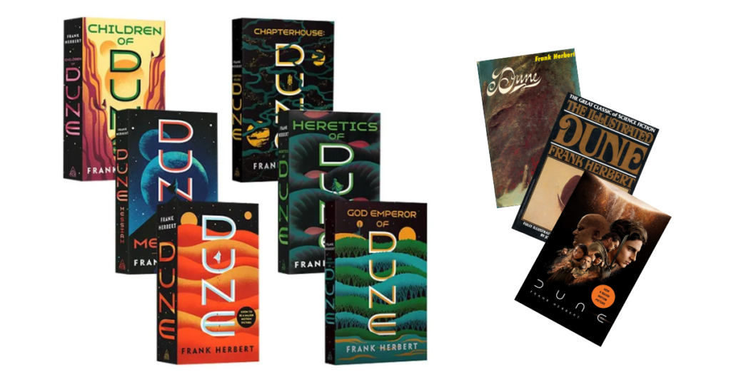 Dune Book Covers Collection