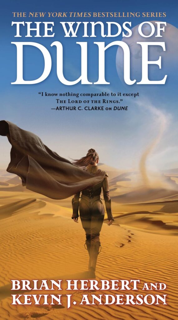 Dune Book Covers The Winds of Dune