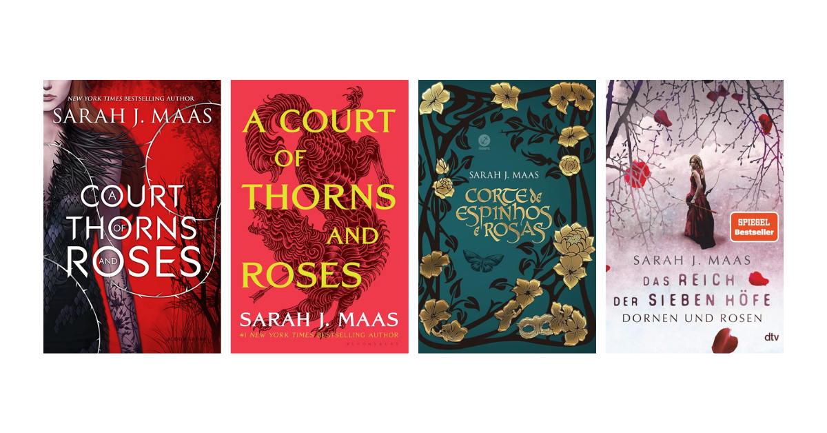 A Court of Thorns and Roses Book Covers
