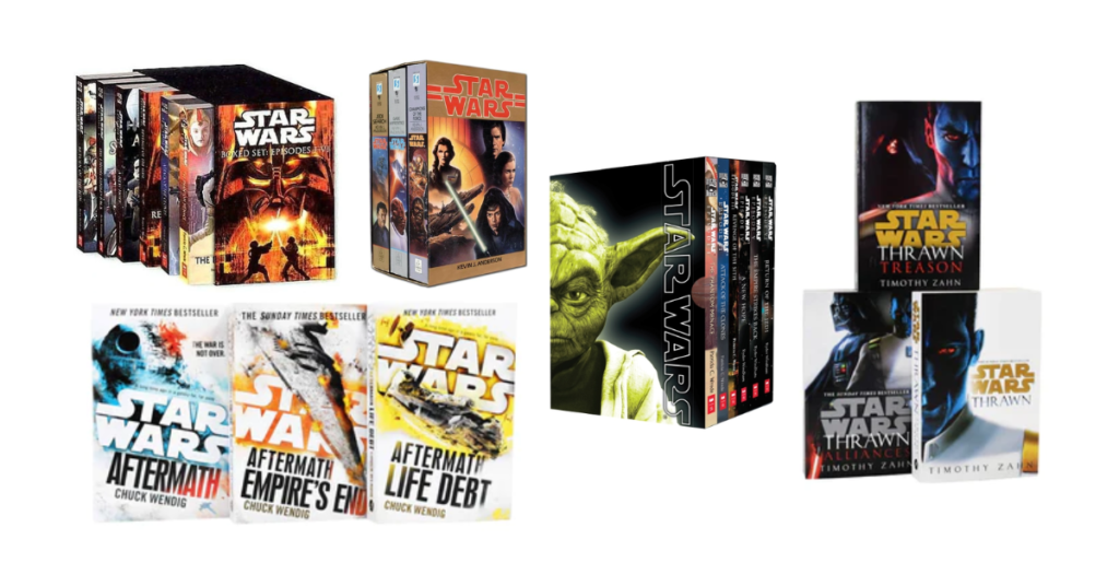 star wars book covers collection
