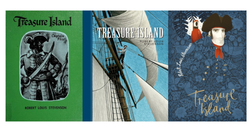 Treasure Island Book Covers Collection