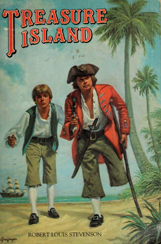 Treasure Island Book Covers Scholastic Book Services Edition